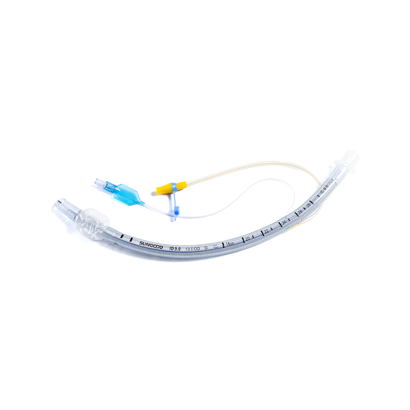 Feadán Endotracheal Cuffed Treisithe Le Lumen Aslonnaithe